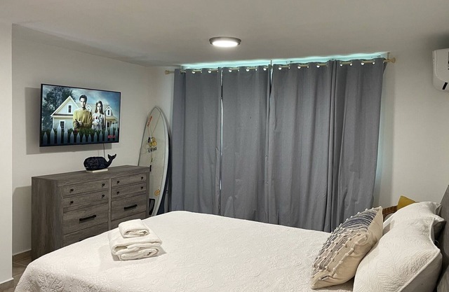 Private Studio front the Beach with Pool