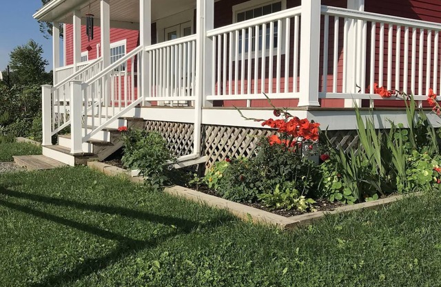 Studio privé dans une grange rénovée au milieu des pommiers de Hope Orchard