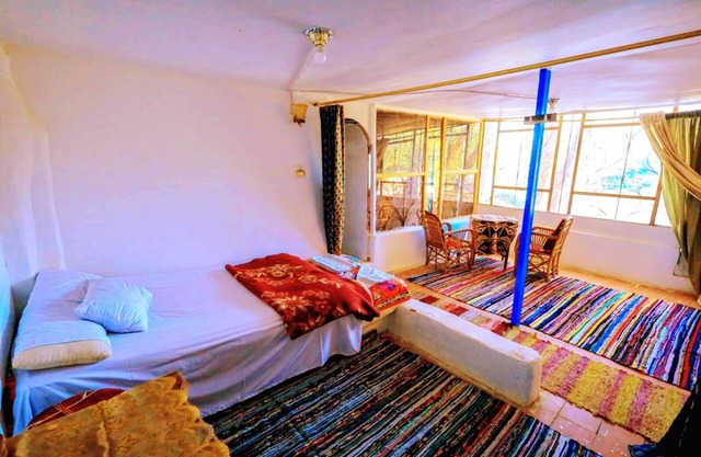 Private studio overlooking the sea