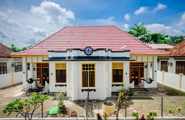 Piscine privée et espace barbecue dans le centre-ville de Malacca [DH Cultural Villa 1]