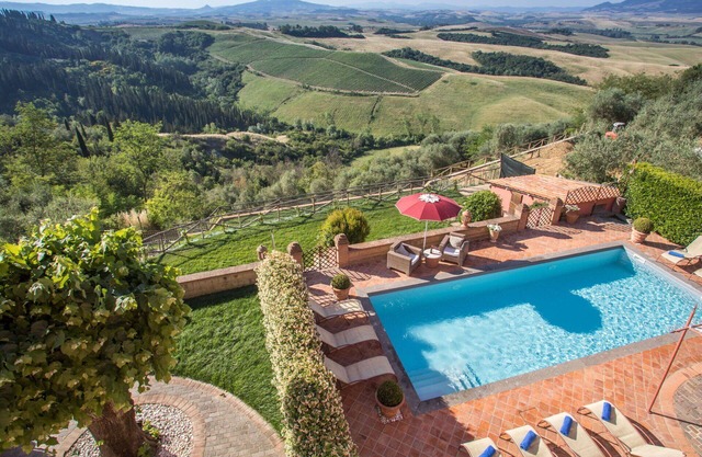 Maison de vacances privée avec WIFI, piscine privée, climatisation, TV, terrasse, vue panoramique