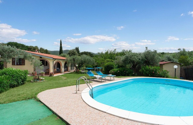 Maison de vacances privée avec climatisation, WIFI, piscine privée, TV, patio, vue panoramique