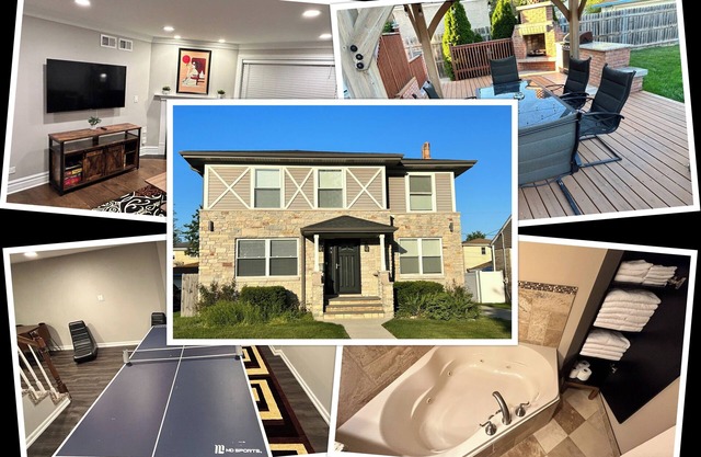 PROMO 10% WEEKLY AND 15% MONTHLY! Jacuzzi, King Beds, Easy Access to DT Chicago!
