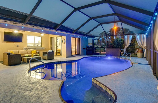 Punta Gorda Canal Home with Private Pool!