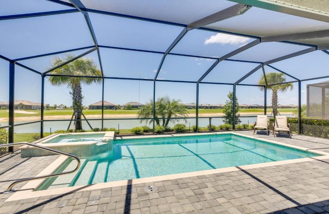 Punta Gorda Home with Lanai and Golf Course View!