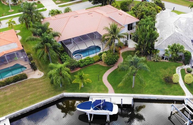 Punta Gorda Isles Canalfront Vacation Home with Private Pool and Boat Lift