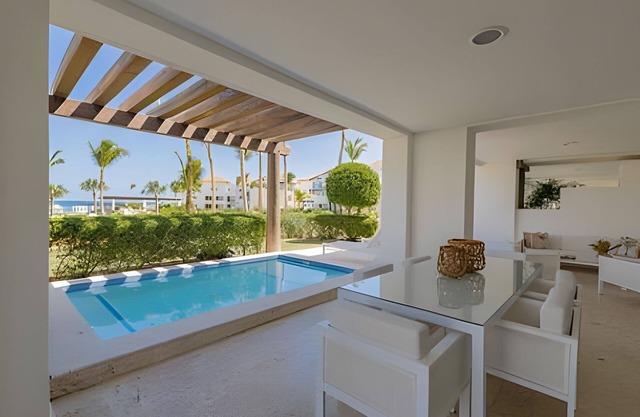 Punta Palmera Beach Front 3b apartment Cap Cana