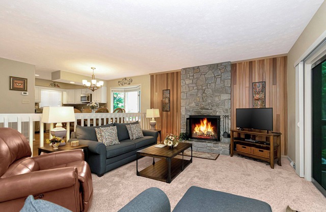 QUAIL 1 WPM: 2 BR / 2 BA Condo 2 chambres à Blowing Rock, pour 6 personnes