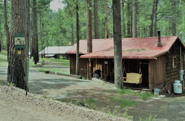 Cabane confortable et pittoresque sur la fourchette orientale du petit Colorado