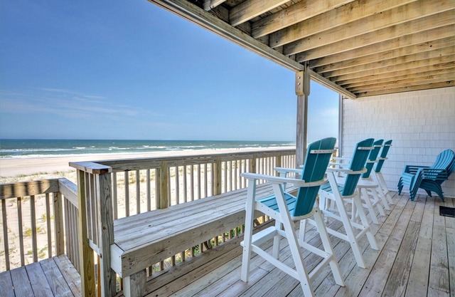"Queens Grant B-106" Oceanfront Condo w/ Community Pool and Day Docks