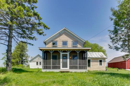Quiet Baileys Harbor Country Home 1 Mi to Lake!