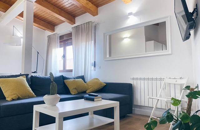 Quiet, bright, renovated and spacious penthouse. One minute from the Plaza Mayor
