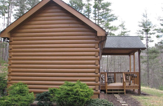 Cabine avec vue sur la rivière