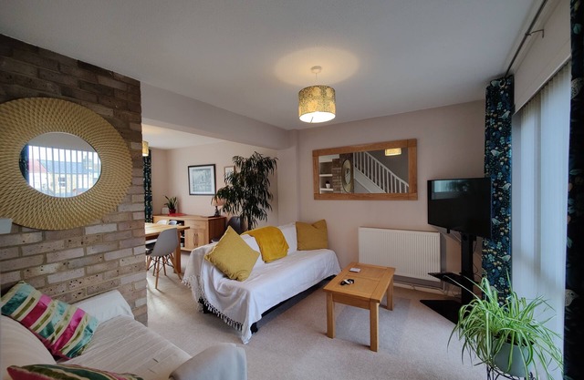 Quiet central location, parking and garden