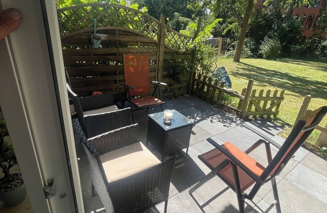 Quiet garden apartment in Lübeck