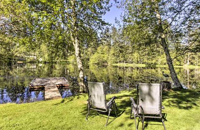 NOUVEAU! Olympia Home au bord du lac avec quai sur ½ acre