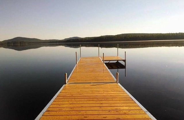 Calme Northern Penobscot County Cottage, Upper Shin Pond Waterfront