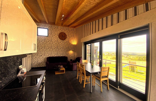 Appartement calme dans un immeuble neuf moderne avec une vue unique