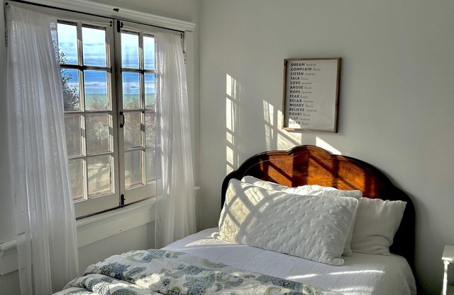 Quintessential summer home, water views, close to beach, walk to Main Street