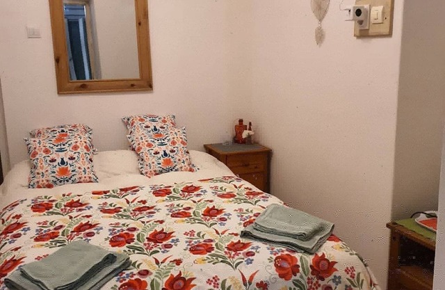 Quirky, character guestroom in loam cottage in rural Hungary with outdoor pool