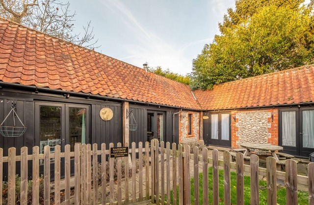 Rainbow cottage is a beautiful semi-detached barn conversion which retains all its original characte