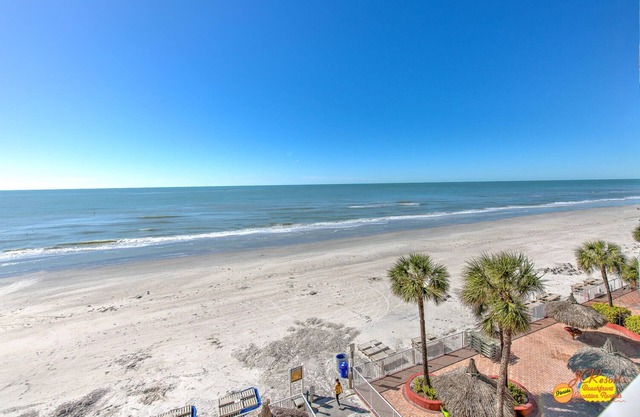Ram Sea 414 is a Silver Tier 3-bedroom 2 bath Gulf Front Corner Condo