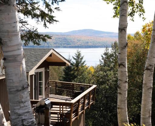 Rangeley Lake House, lake access, Saddleback 15min