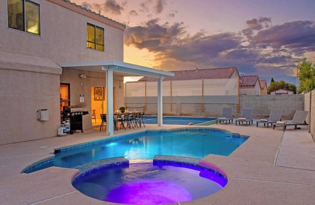 Rare 6BR Gem w/ Pickleball, Pool, & Arcade in NLV