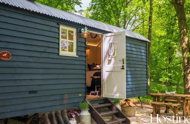 Red Kite Retreat - Pansy - Shepherds Hut 3