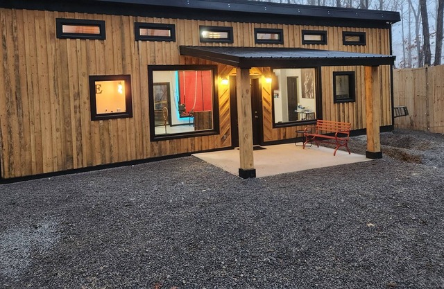 Red Room Cabin ~ "The Fortress" Adult playhouse!