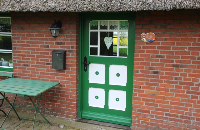 Reetdachhaus ancienne et moderne et bien combiné Animaux autorisés, grand jardin