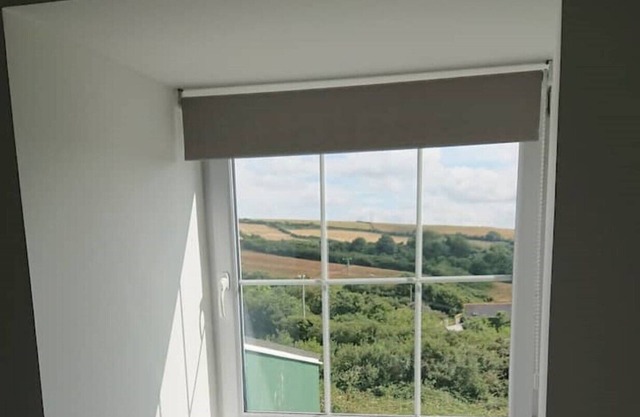 Refurbished flat with indoor pool and views