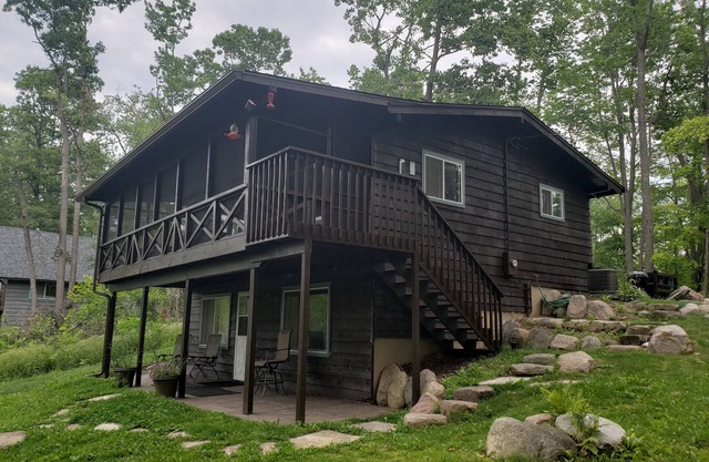 C'est la cabine parfaite du lac.