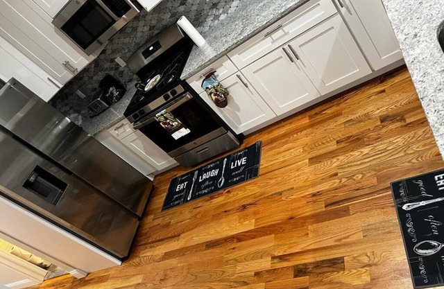 Relax in this cozy newly built 3-bedroom unit with 2bathrooms.