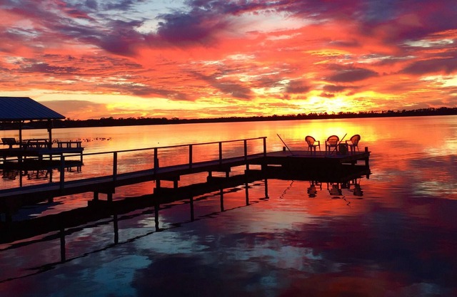 Relax / Regarder Sunsets & Birds sur le lac, entre Lk Placid et Sebring