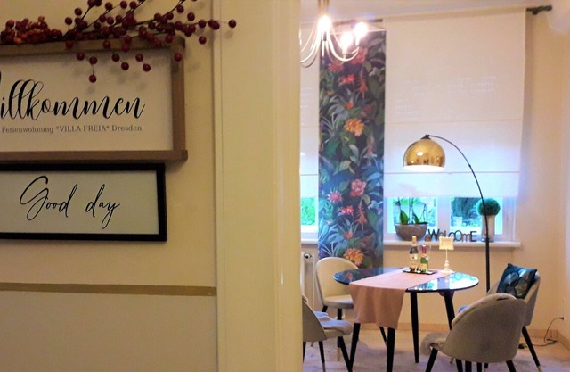 *Relaxing time-out in a historic Dresden villa with garden