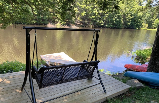 Gorgeous lake front with tranquil setting