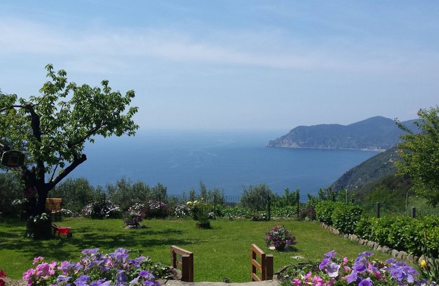 REMIGIU Résidence typique avec une vue magnifique sur la mer dans le parc national des 5 Terre