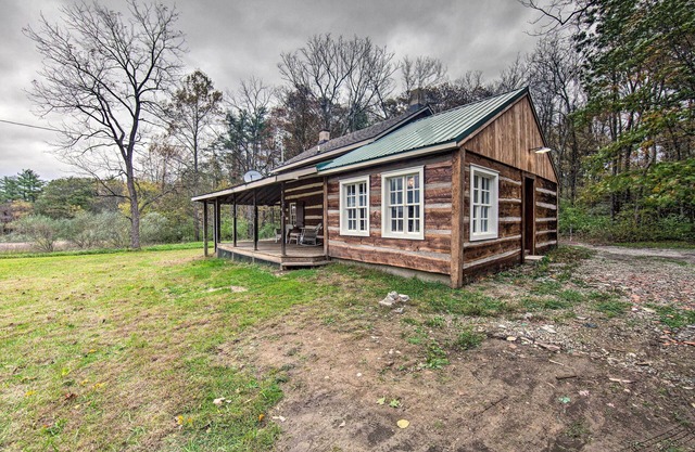 NOUVEAU! 'Indian Lady Lodge' 1901 cabine cabine w / Loft