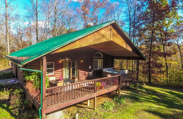 Prestige- Forest Edge Cabin-Vue sur le bois-Cabine-Salle de bain privée séparée