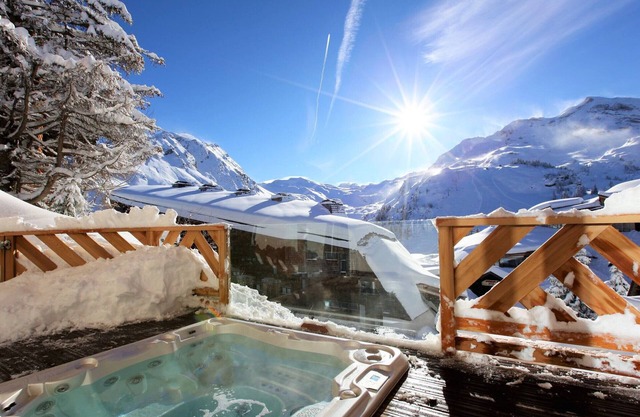 Chalet rénové avec spa, hammam, sauna et jacuzzi - 12 pers - centre Avoriaz