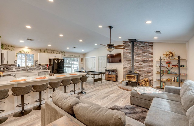 Renovated Pioneer Home in Serene Wooded Setting!
