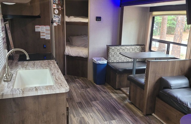 Rent a great camper at Fort Wilderness,delivery included! Campsite not included.