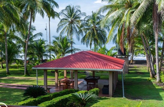 Rent an entire beachfront resort for up to 30 people