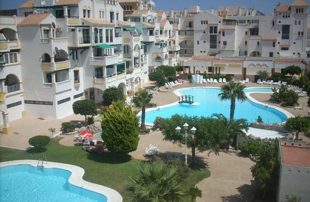Location appartement 50 m de plage Roquetas de MAR apartamento en résidence