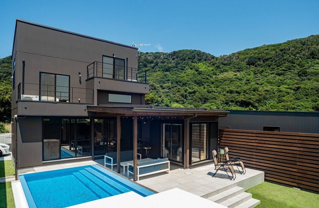 Rental villa with pool and sauna / Minamiboso Chiba