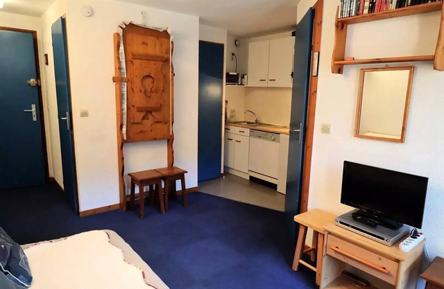 Appartement 2 à 4 personnes au coeur du village, à proximité des pistes