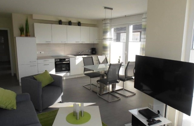 Residence Windjammer, Dünenweg 6, Whg. 12, vue sur le lac, 150m de la plage