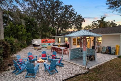 Resort Style Backyard Pool Sport Court Putt Putt