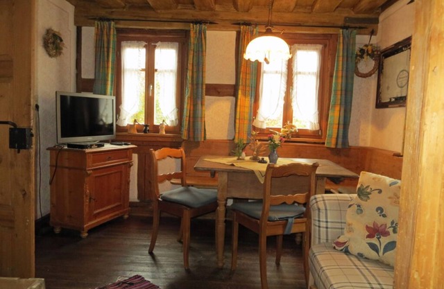 Ferme restaurée dans le centre de Schweinsdorf